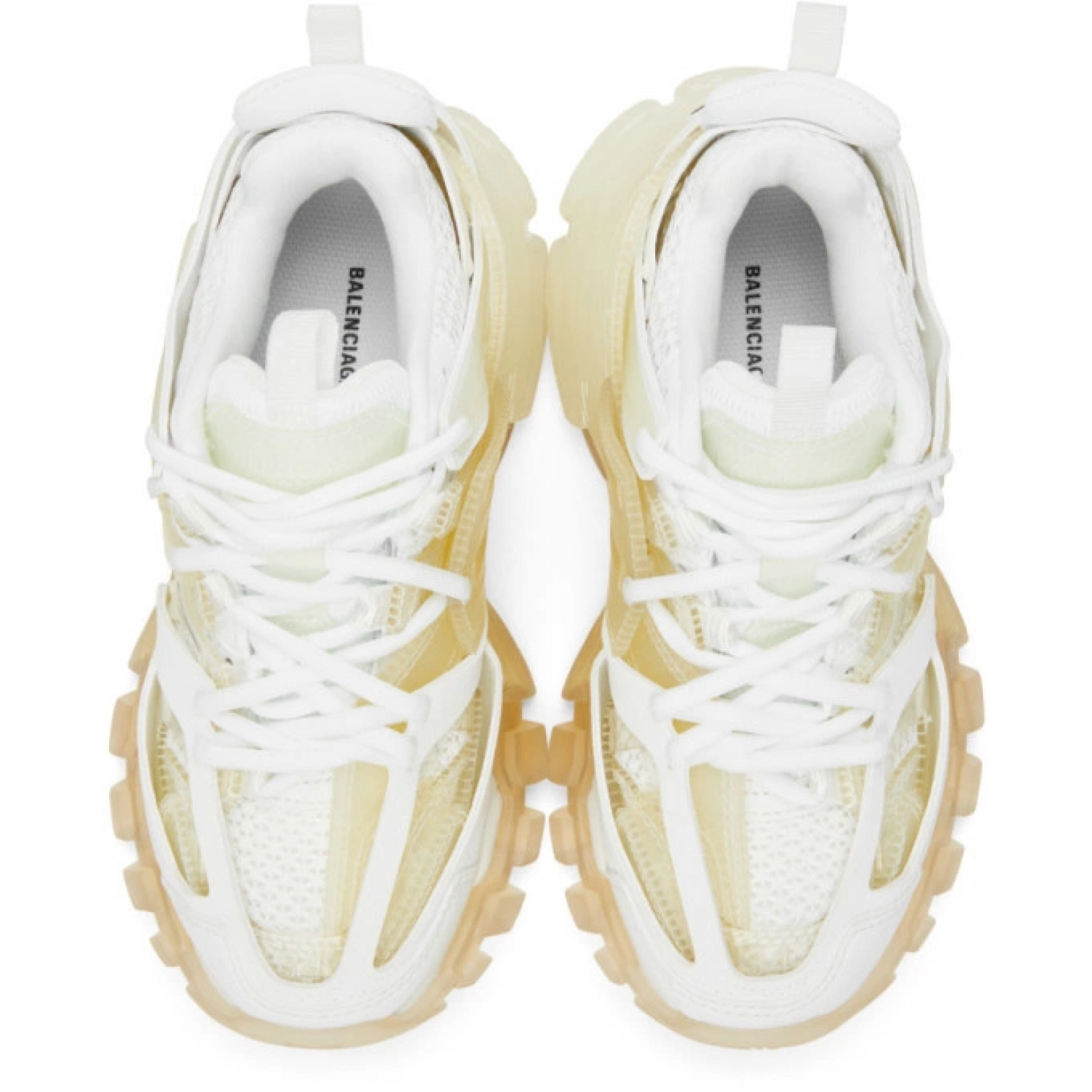 Кроссовки Balenciaga Track White Clear Sole