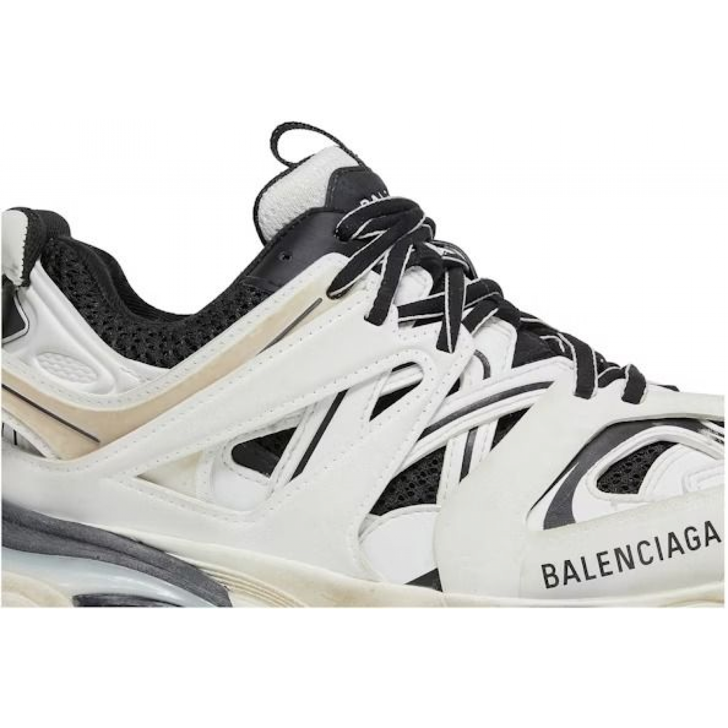 Кроссовки Balenciaga Track Sneaker White Black Beige