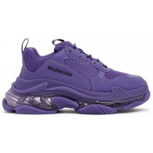 Balenciaga Triple S Sneaker Clear Sole Purple