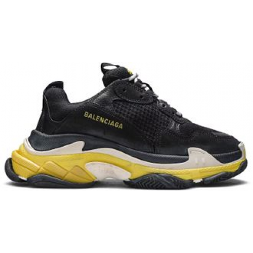 Balenciaga Triple S Trainer Black Yellow