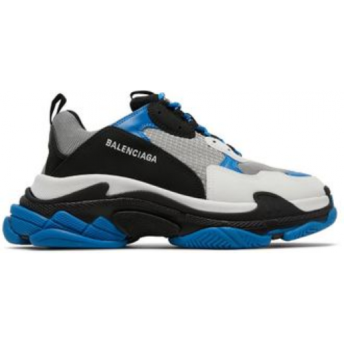 Balenciaga Triple S Sneaker Black Grey Blue