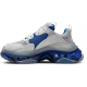 Balenciaga Triple S Clear Sole White Blue