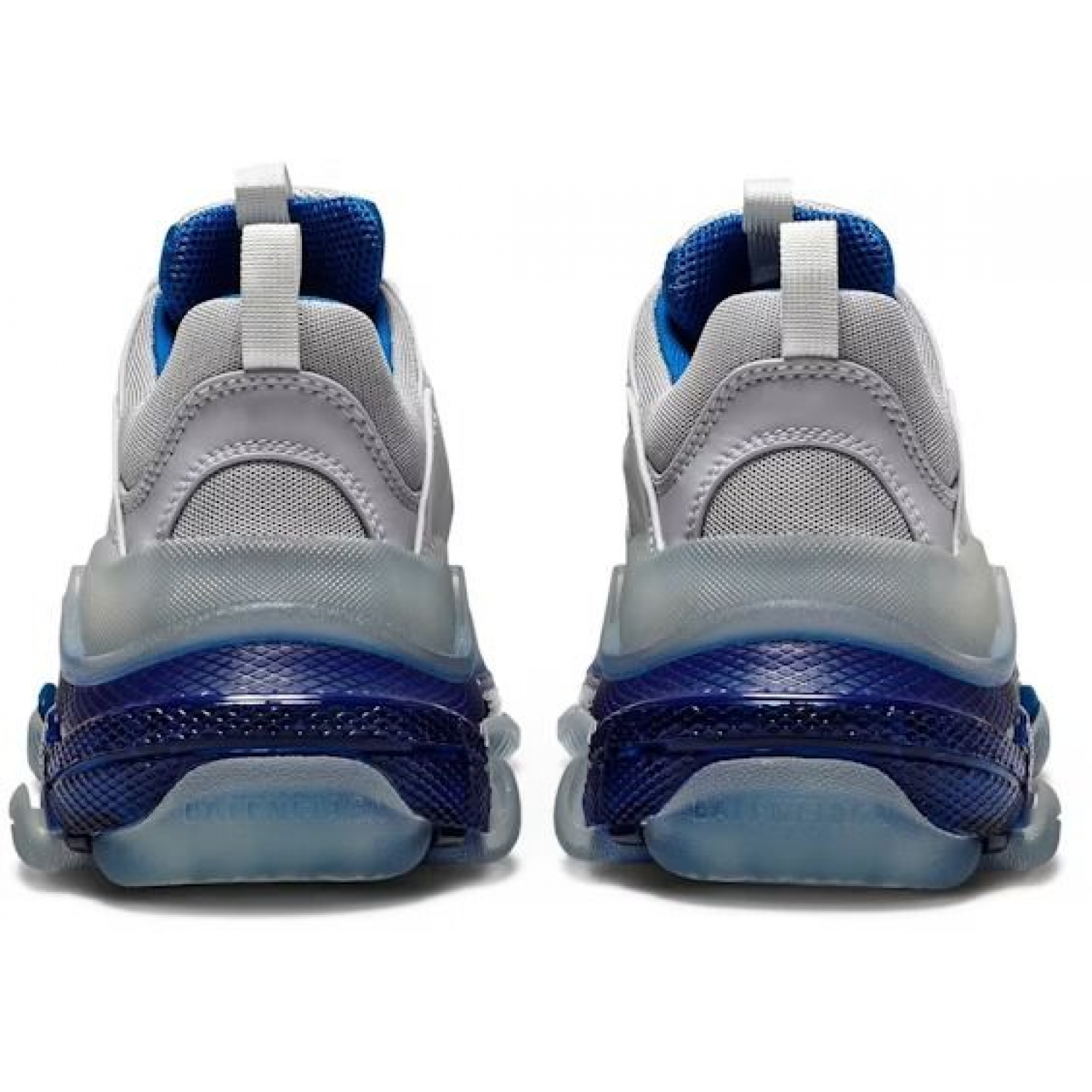 Balenciaga Triple S Clear Sole White Blue
