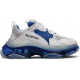 Balenciaga Triple S Clear Sole White Blue