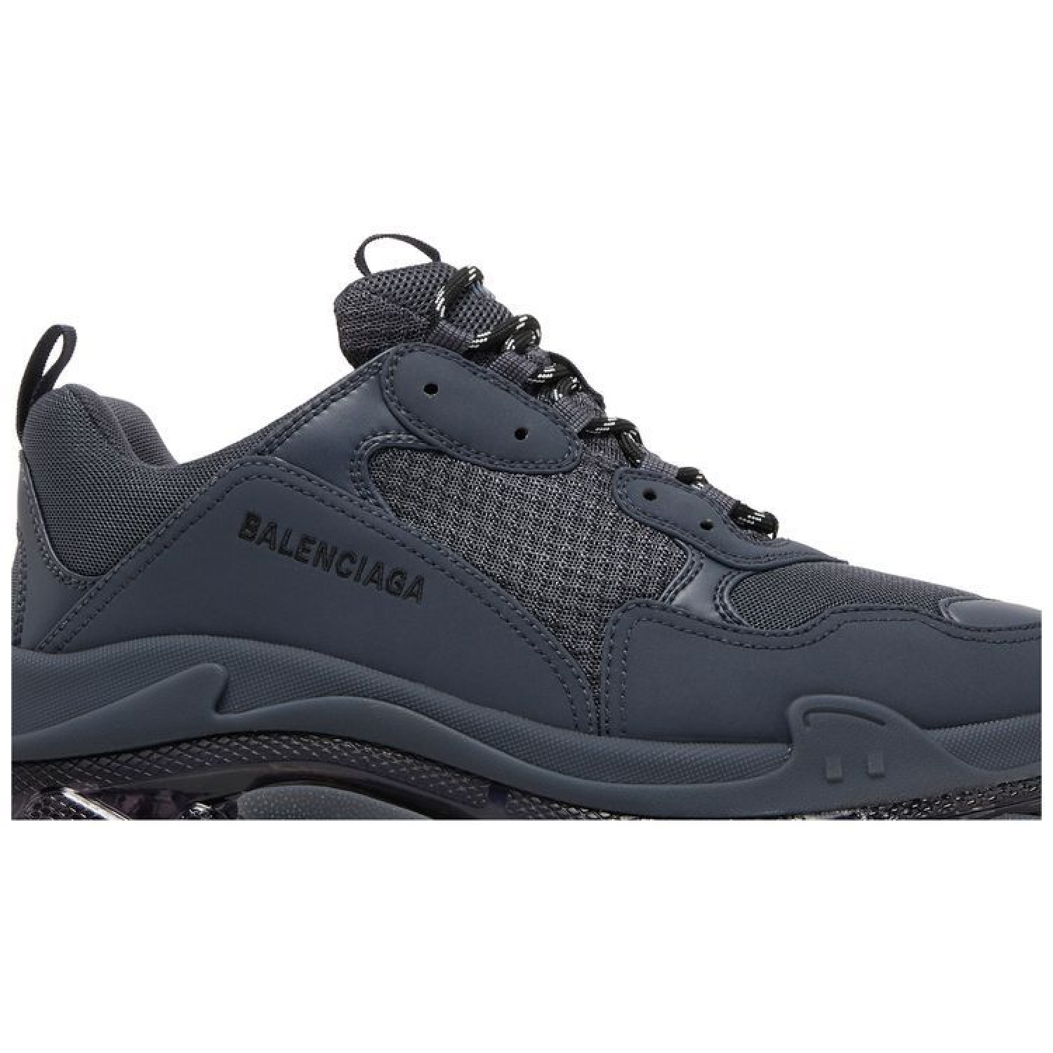 Balenciaga Triple S Sneaker Clear Sole Ombre Blue