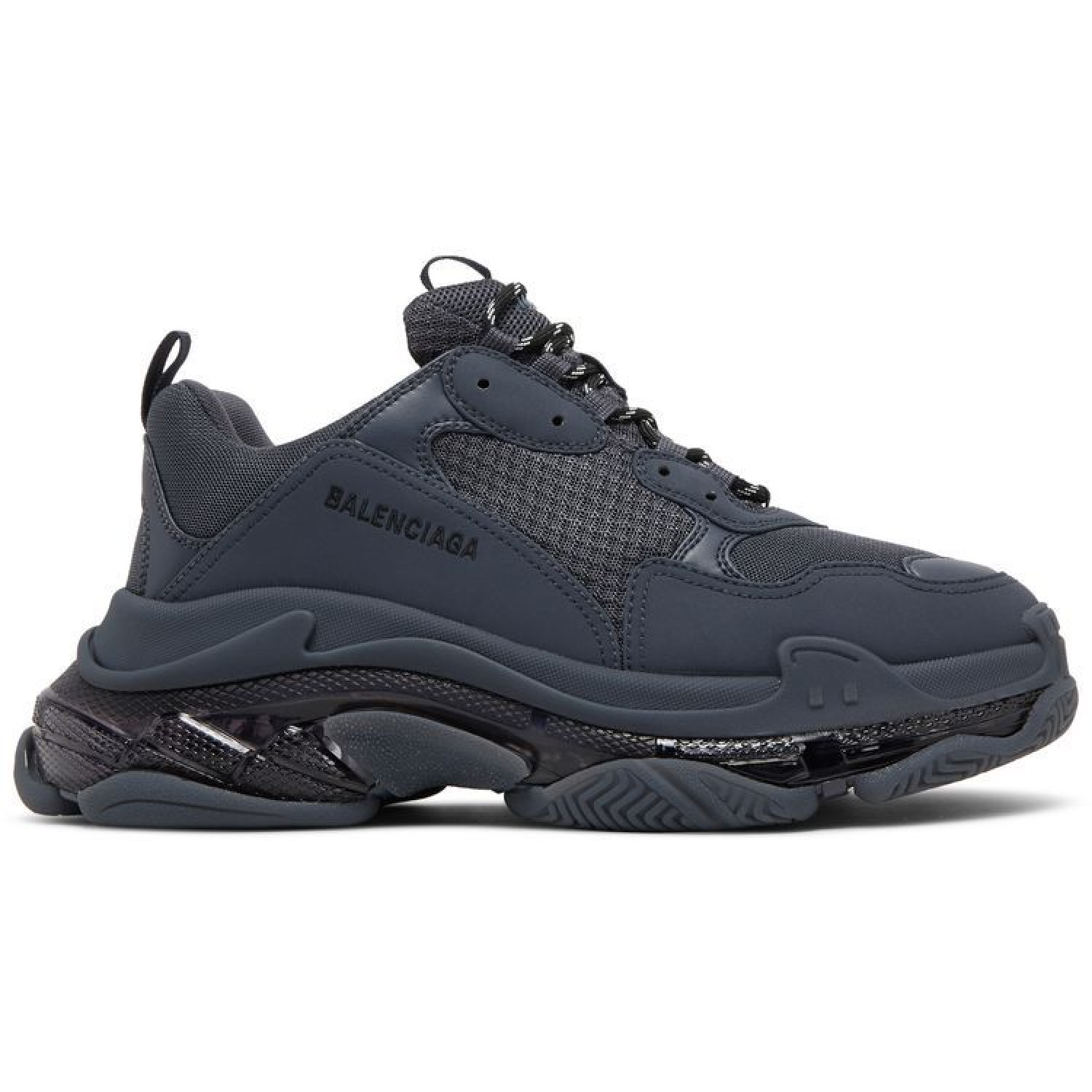 Balenciaga Triple S Sneaker Clear Sole Ombre Blue