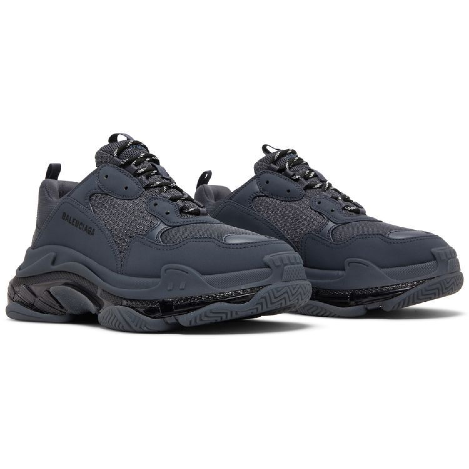 Balenciaga Triple S Sneaker Clear Sole Ombre Blue